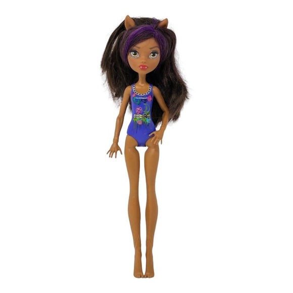 Monster High Doll Clawdeen Wolf Swim Doll 2017 - Picture 13 of 14